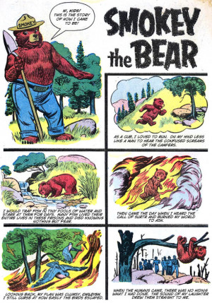 Smokey The Bear: A Terrifying Origin Story
