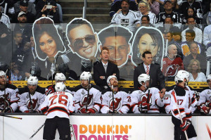 Los Angeles making the New Jersey Devils feel right at home.