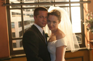 Brad Pitt and Angelina Jolie Wedding | Mr. and Mrs. Smith