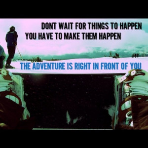 Take the leap. #quotes