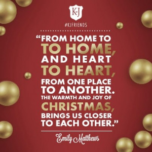 One of our favorite holiday quotes.