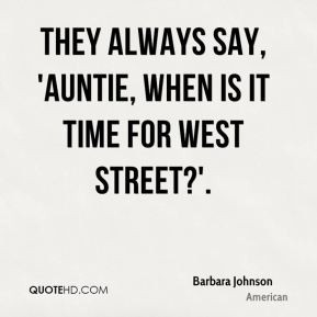 More Barbara Johnson Quotes