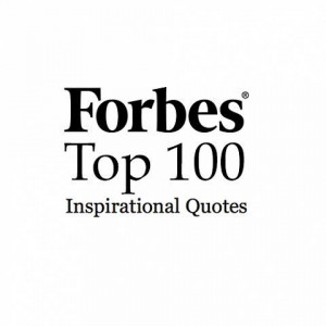 Forbes Top 100 Inspirational Quotes