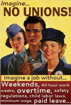 ... unions by buying union made to keep this country strong! ~ NO! And you