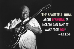 quote on education bb king