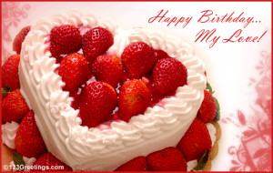 romantic birthday wish for your sweetheart.