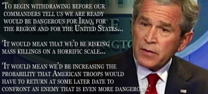Bush in 2007 delivered eerily accurate warning about Iraq unrest