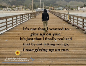 Never give up on yourself