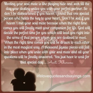 Quotes About Meeting Your Soul Mate