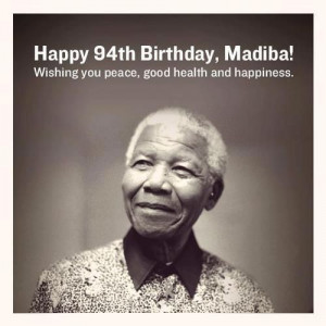 ... Mandela on comment box..!! Happy 95th Birthday Nelson Mandela, in my