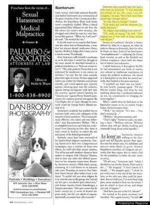 Santorum In '95: 'I Was Basically Pro-Choice All My Life, Until I Ran ...