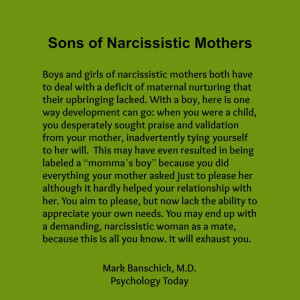 narcissistic mother narcissistic mother quotes about narcissistic ...