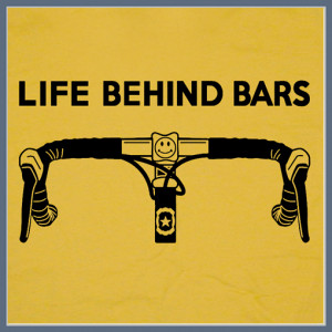 Life Behind Bars Funny Bicycle T Shirts Cycling Bike Tees