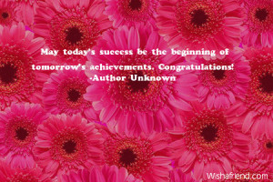 Congratulations Quotes