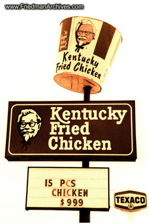 MiscellaneousImages / Old KFC Sign