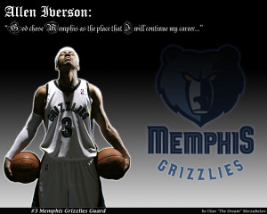 Wallpapers Islamic Quotes Basketball Allen Iverson Memphis Grizzlies ...
