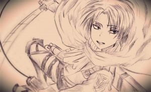 Attack On Titan Levi Drawings