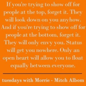 Tuesdays With Morrie
