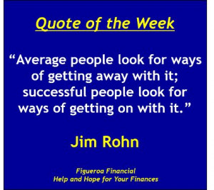 Quote of the Week (Jul 28, 2013) via Jim Rohn
