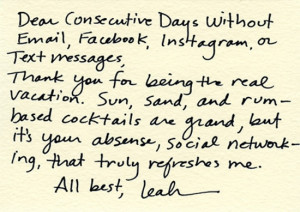 ... write thank you notes. Dear Consecutive Days... #Fashion #Art #Quote