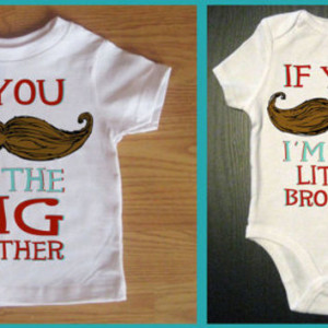 ... - Funny Saying Mustache Shirt - Baby and Toddler Children's Clothing