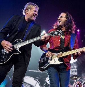 Rush Alex Lifeson And Geddy