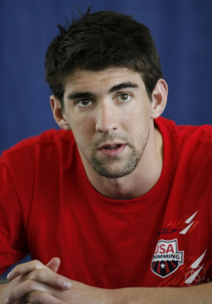 Michael Phelps spotte... )