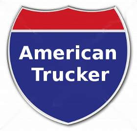 Sign of An American Trucker
