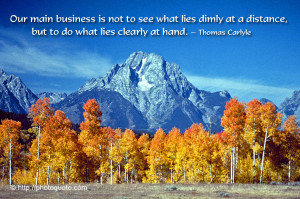 Sayings, Quotes: Thomas Carlyle