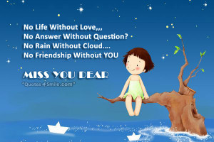 no life without love no answer without question no rain without cloud ...