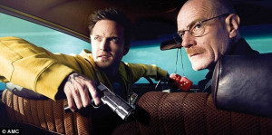 The final moments: Aaron Paul and Bryan Cranston were shocked when ...
