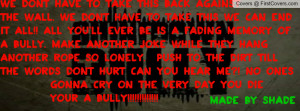 BULLY by SHINeDOWN Profile Facebook Covers