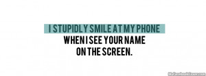 Stupidly Smile.. Facebook Cover