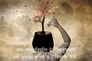 Andham tamah pravisanti ye vidyam-upasate,