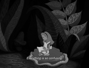 Illustration art cute film Black and White disney lonely dress quotes ...