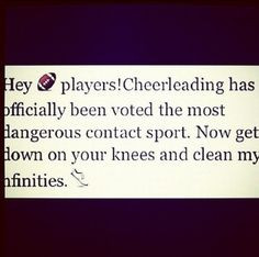 vs cheerleading more cheer leaded cheer stuff football players cheer ...