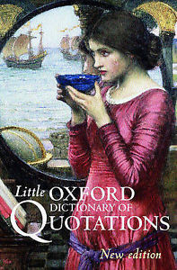 Details about Little Oxford Dictionary of Quotations, - Hardcover Book