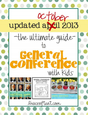 can't wait for general conference!! this is a HUGE list of ideas to ...