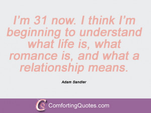 Quotations By Adam Sandler