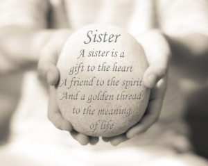 Sister Quote Sister Quote Print Sister by OceanDropPhotography, $19.00