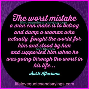 The Worst Mistake Ever..