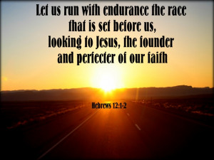 Let us run with endurance the race that is set before us