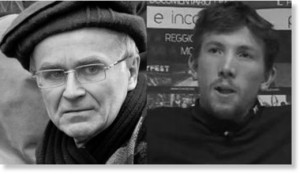 Andrey Mironov (L) and Andrea Rocchelli (R)