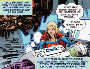 Supergirl Quotes Supergirl annual #2 easter
