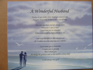 anniversary poems for husband. Free printable poems for husband ...