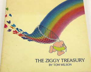 Vintage 70's Ziggy Book, Collec tible, Comic Book, The Ziggy Treasury ...