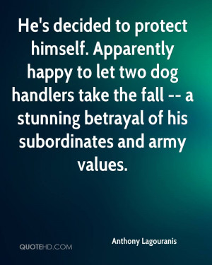 ... The Fall — A Stunning Betrayal Of His Subordinates And Army Values