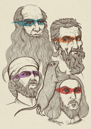 LOVE THIS! In art history classes, teachers would always joke about ...