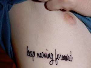 about moving on from the past quotes moving forward tattoo