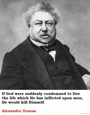 Alexandre Dumas - French writer. Famous for writing The Count of Monte ...